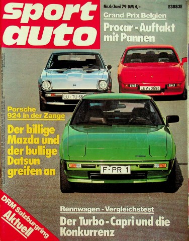 Deckblatt Sport Auto (06/1979)